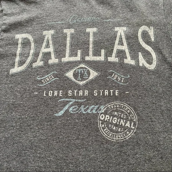 ⚡️FINAL PRICE⚡️Y2K RETRO DELTA SOFT DALLAS TEXAS GRAPHIC T-SHIRT!! - Picture 2 of 6